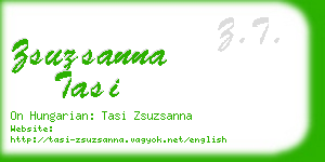 zsuzsanna tasi business card